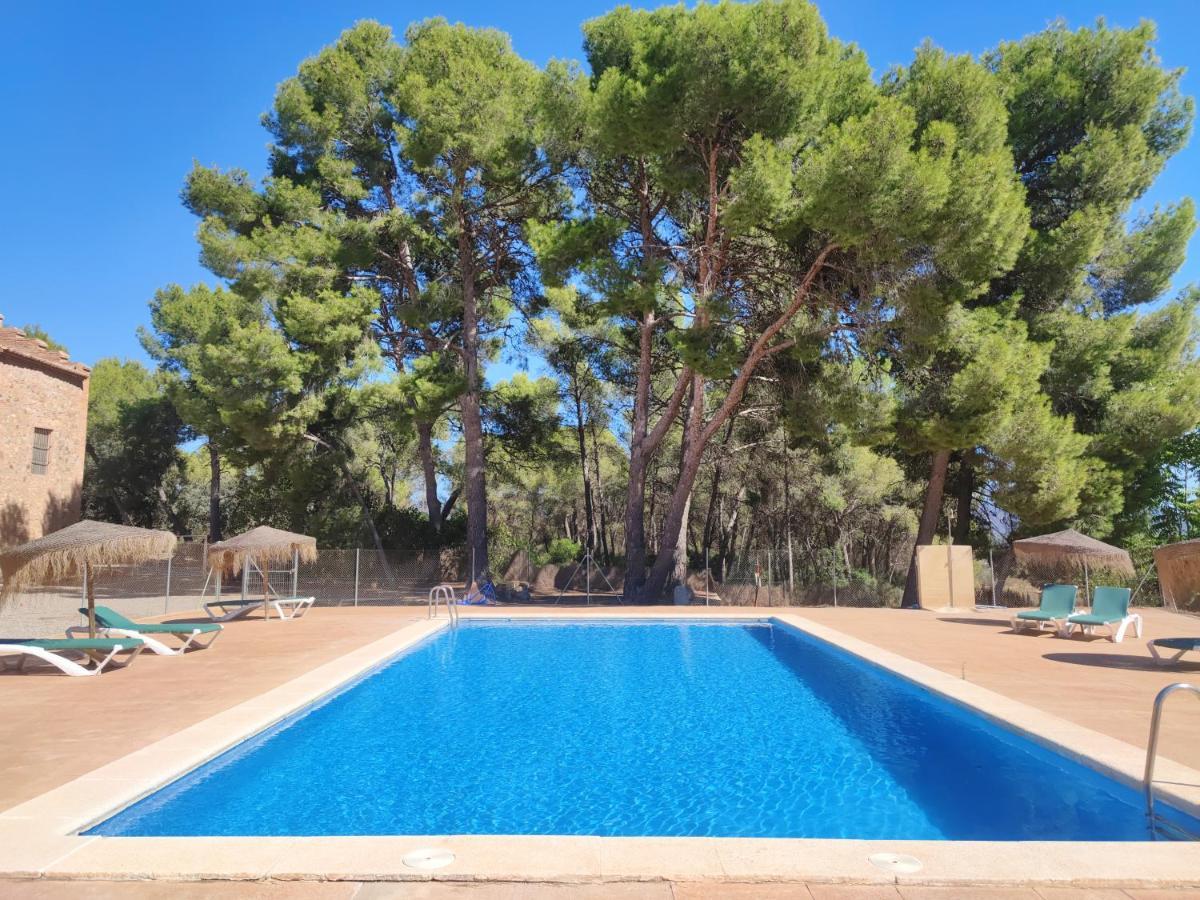 Masia De San Juan Casa Numero 15 En Castillo Con Piscina, Aire Acondicionado Y Terraza Privada Segorbe Esterno foto