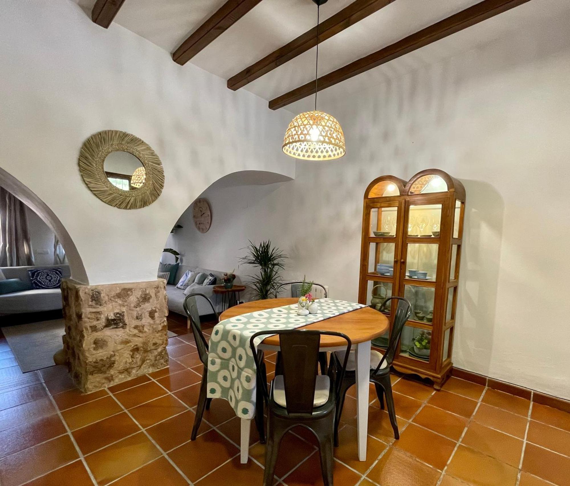Masia De San Juan Casa Numero 15 En Castillo Con Piscina, Aire Acondicionado Y Terraza Privada Segorbe Camera foto