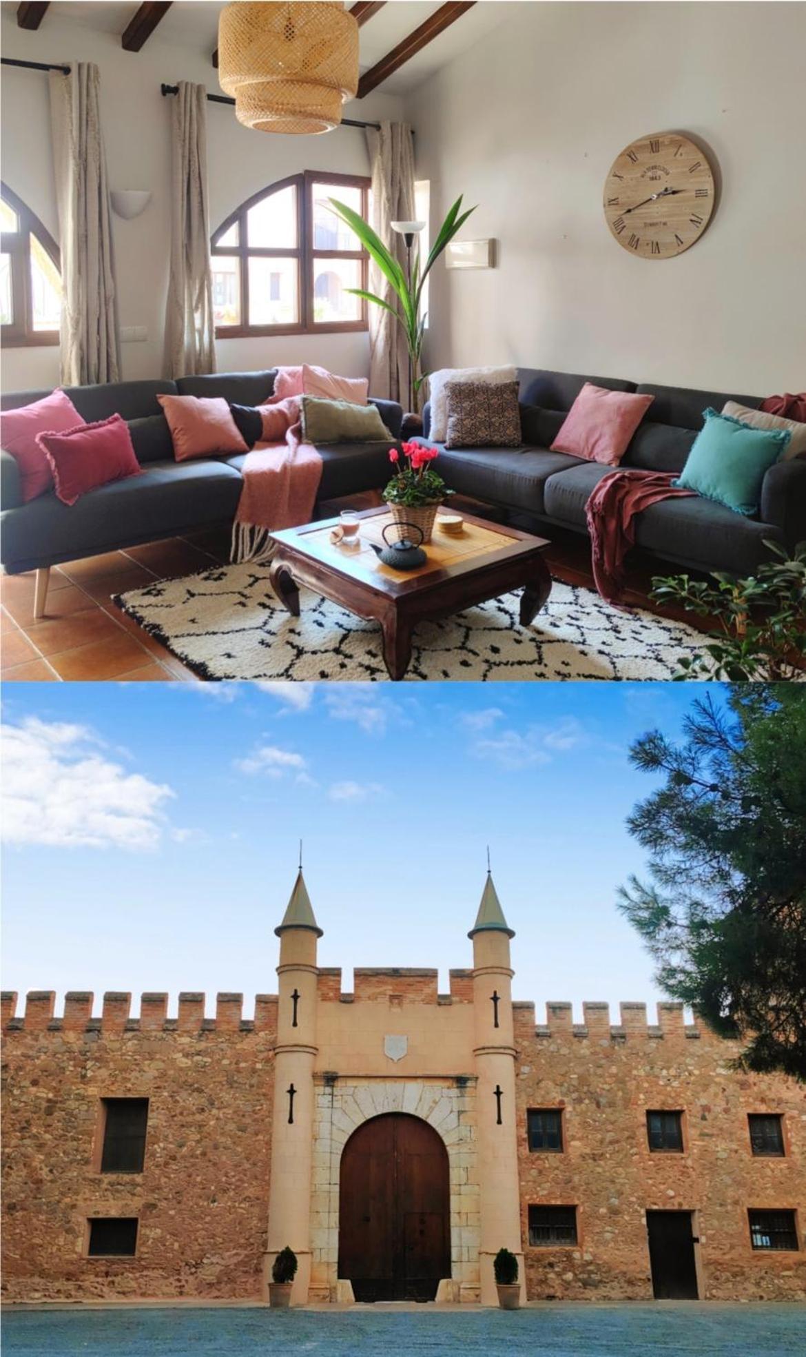 Masia De San Juan Casa Numero 15 En Castillo Con Piscina, Aire Acondicionado Y Terraza Privada Segorbe Camera foto